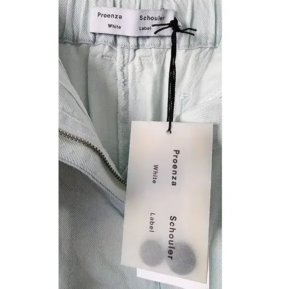 Proenza Schouler White Label High Waisted Shorts 8 NEW - Picture 4 of 11